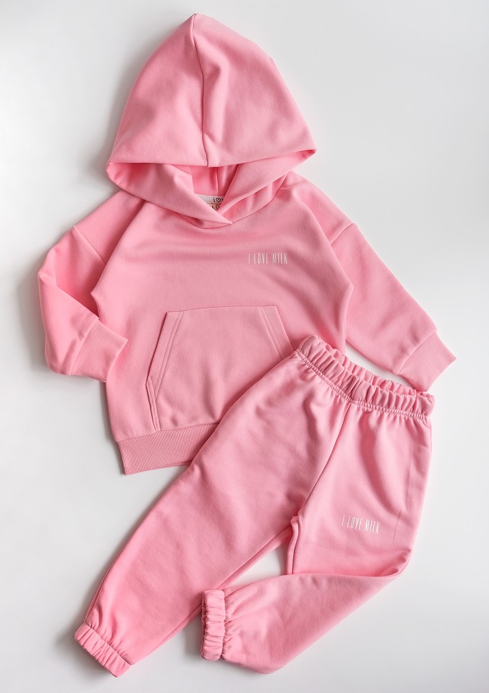Candy pink kids sweatpants