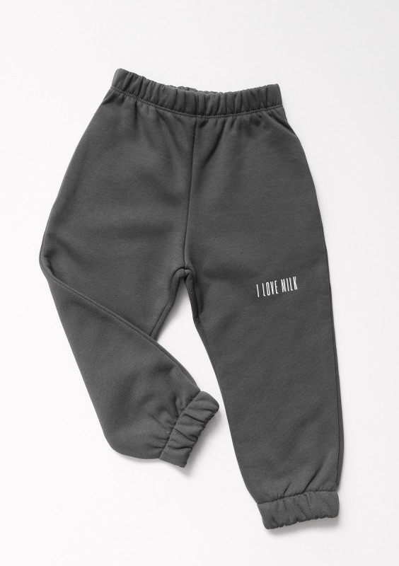 Dark stone kids sweatpants