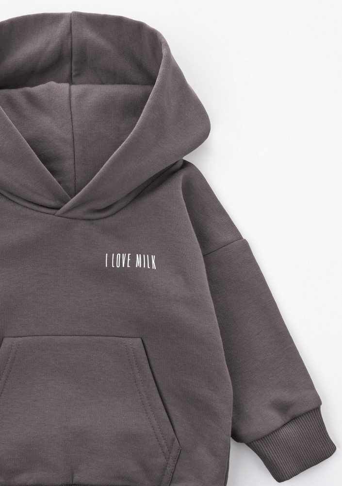 Dark stone kids hoodie