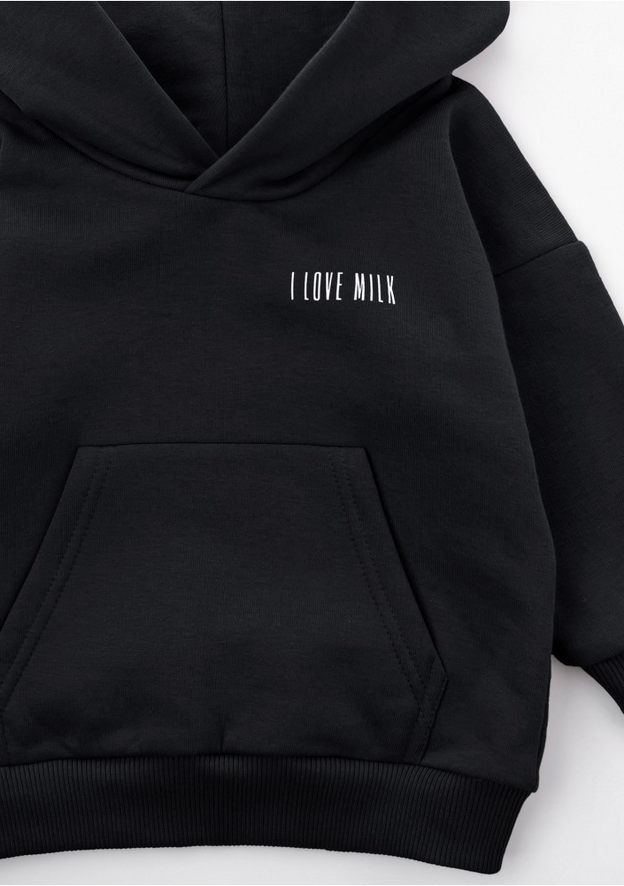 Black kids hoodie