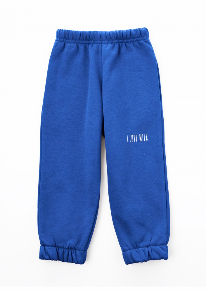 Cobalt blue kids sweatpants