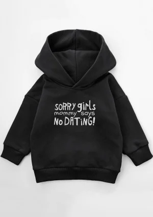 Black kids hoodie ''Sorry girls..."