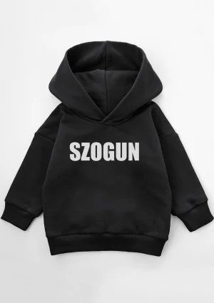 Black kids hoodie ''Szogun"