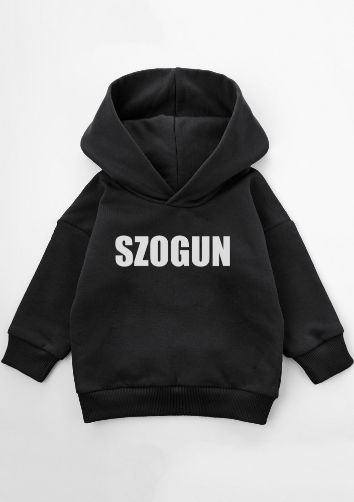 Black kids hoodie ''Szogun"
