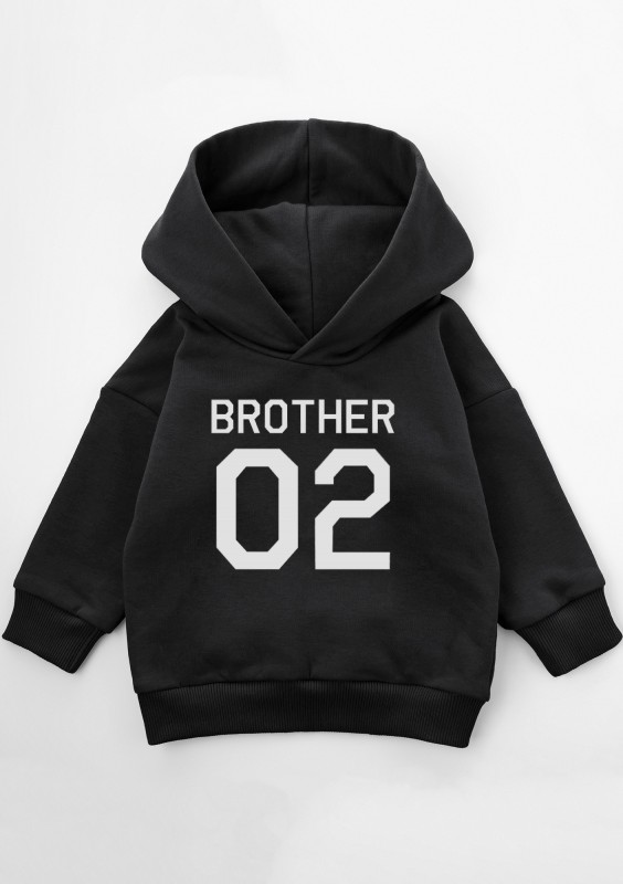 Bluza dziecięca z kapturem ''Brother 02"