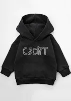 Black kids hoodie ''Czort