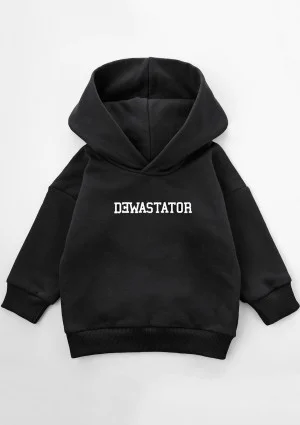 Black kids hoodie ''Dewastator"