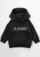 Black kids hoodie ''Do schrupania
