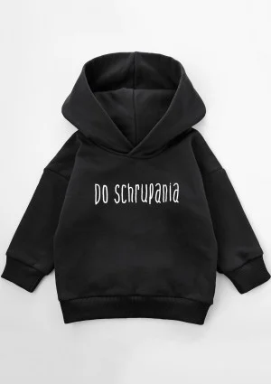 Black kids hoodie ''Do schrupania"