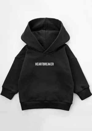 Black kids hoodie ''Heartbreaker"