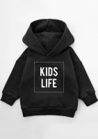 Kids black hoodie 
