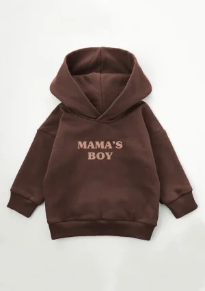 Bluza dziecięca z kapturem "Mama's boy"