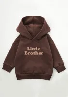 Kids brown hoodie 