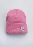 Winter pink kids beanie