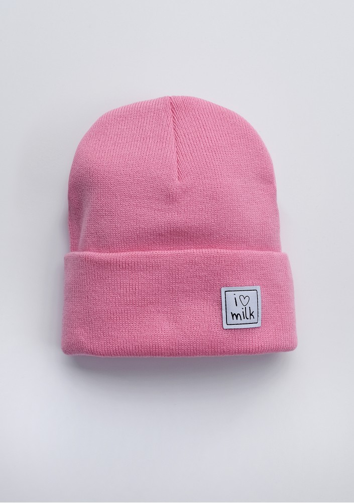 Beanie Czapka dziecięca zimowa Pink