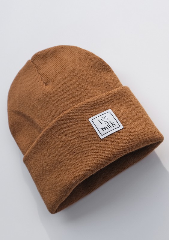 Beanie Czapka dziecięca Karmel