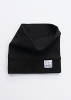 Knit black snood