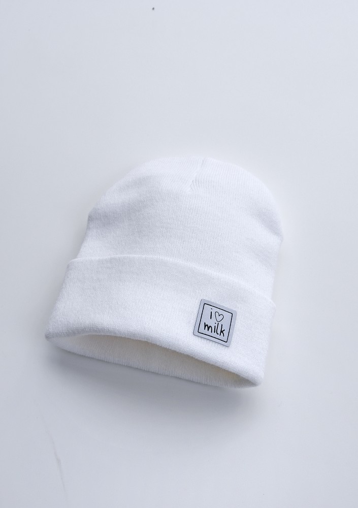 Beanie Czapka dziecięca Biała