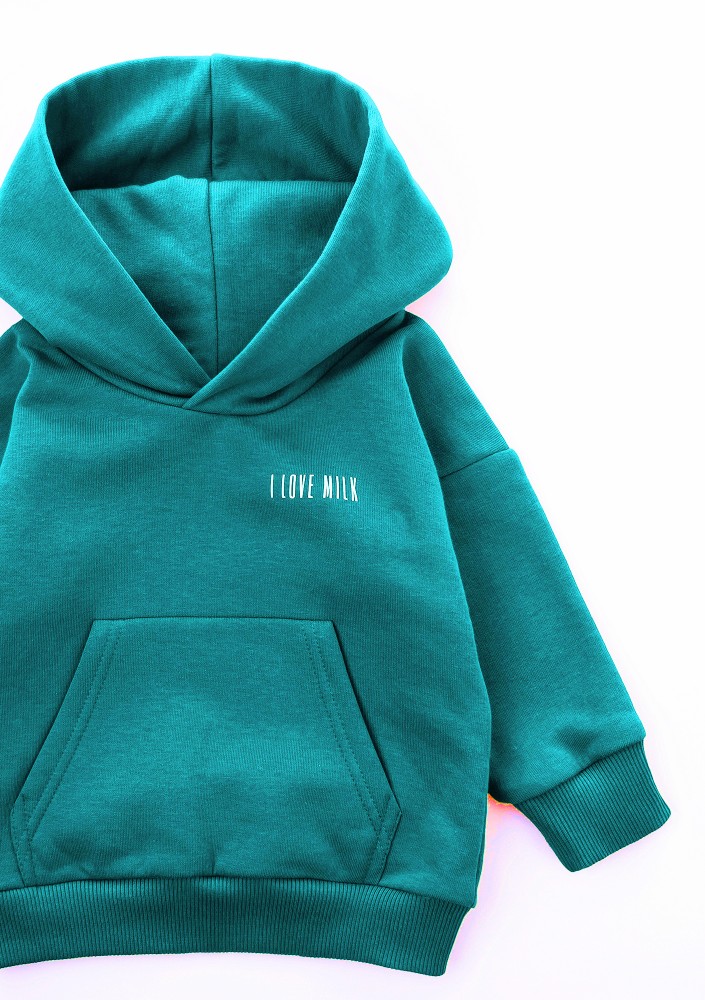 Pure - Kids hoodie Biscay Blue