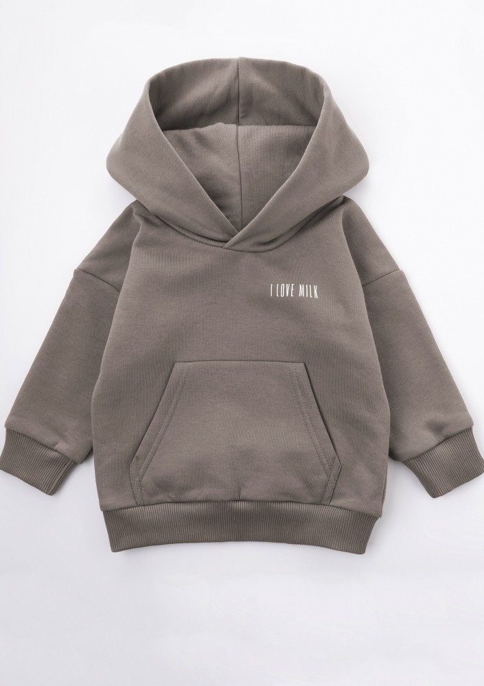 Pure - Kids hoodie Simply Taupe