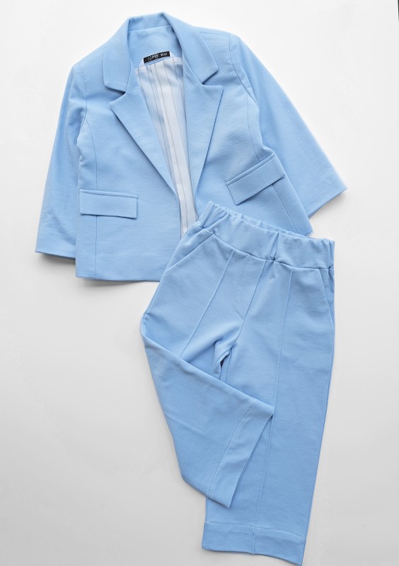 Light blue kids blazer