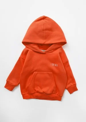 Pure - Kids hoodie Fiesta Orange