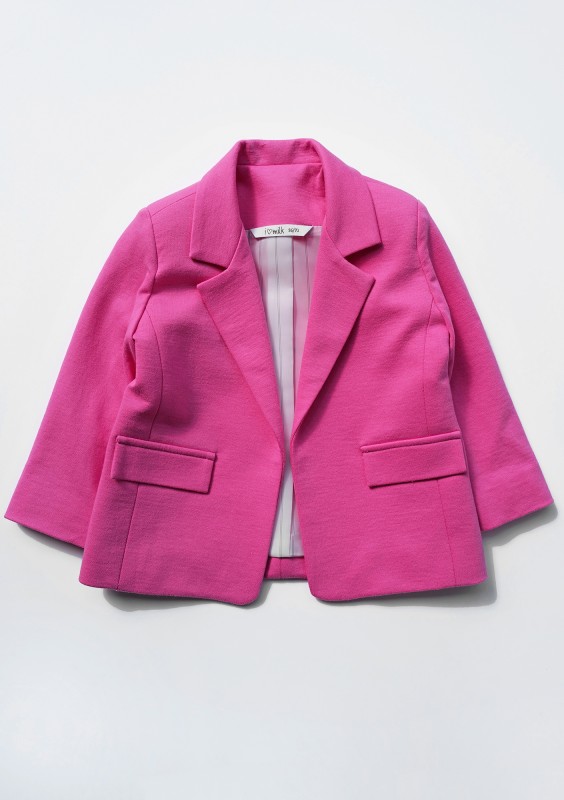 Fuxia pink kids blazer