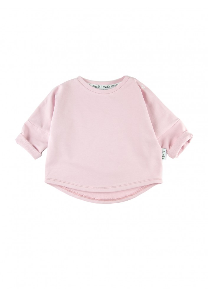 Basic - Powder pink basic kids sweatshirt