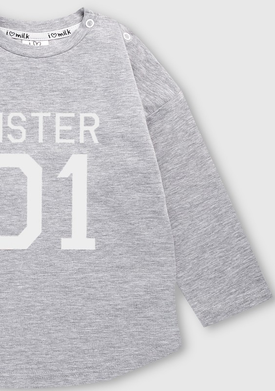 Szara bluza dziecięca "sister 01"