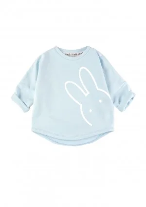 Light blue kids sweatshirt "bunny"