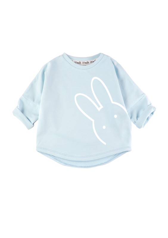 Bluza dziecięca błękitna "bunny"