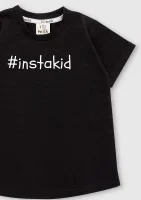 Black kids T-shirt 