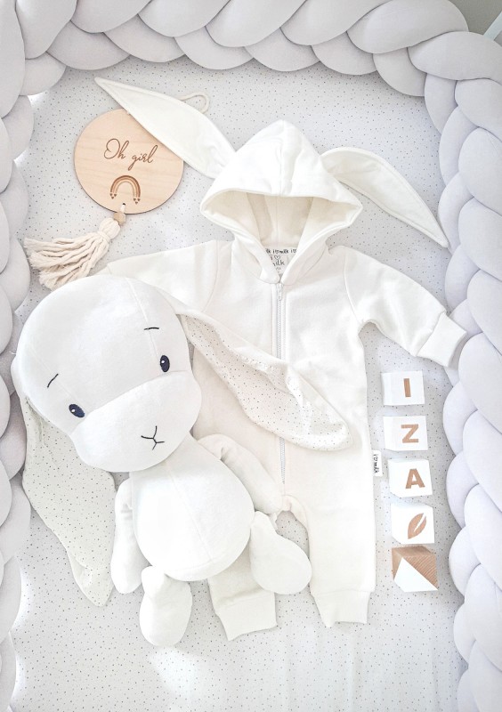 Kids ecru onesie rabbit