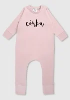 Powder pink romper 