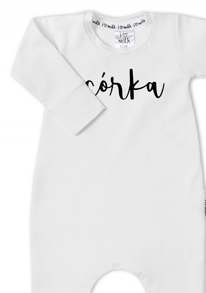 White romper "córka"