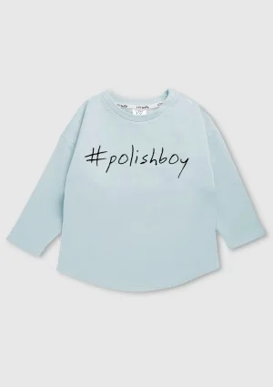 Bluza dziecięca "polishboy" Błękitna