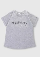 Melange grey kids T-shirt 
