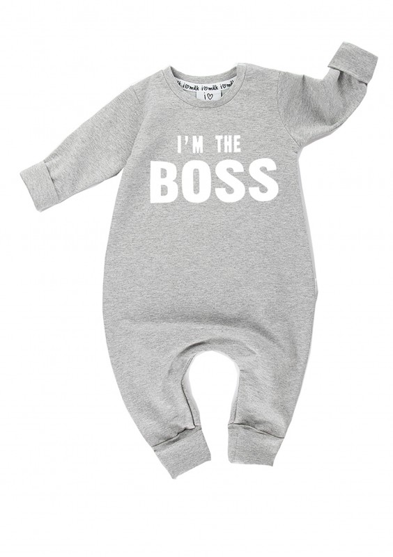 LONG SLEEVES ROMPER "KIDS LIFE"