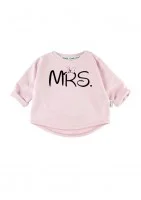 Powder pink kids sweatshirt 