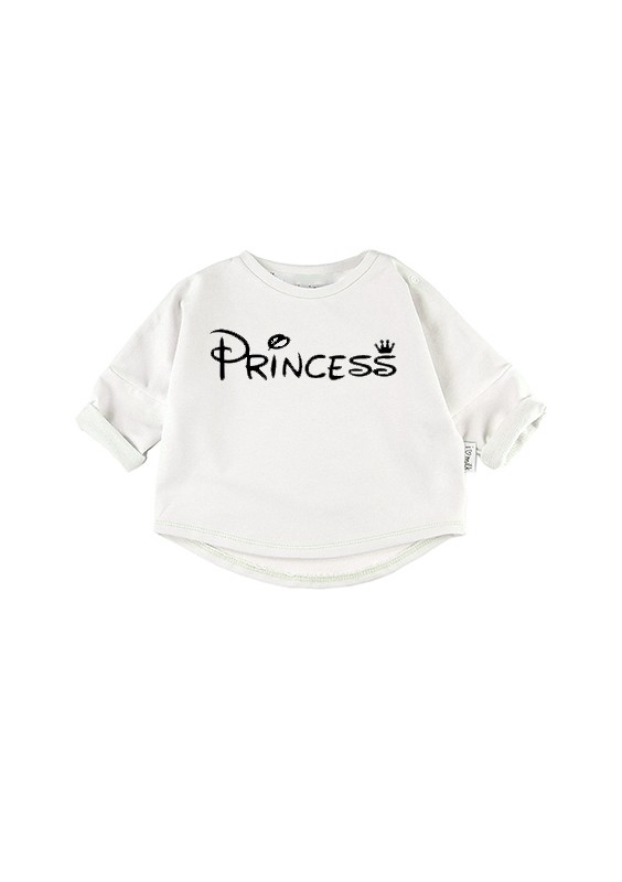 Bluza dziecięca "princess" Biała