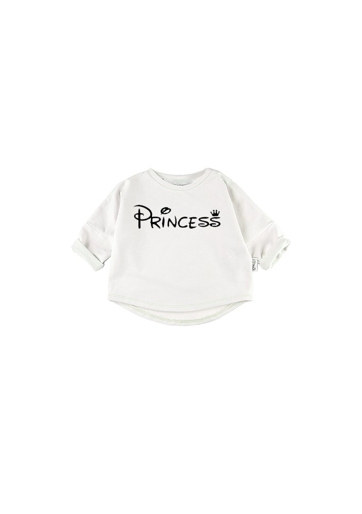 Bluza dziecięca "princess" Biała