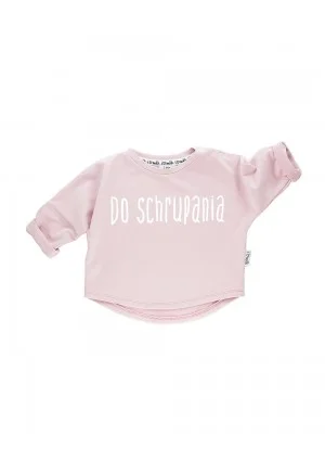 Bluza dziecięca "do schrupania" Pudrowy Róż