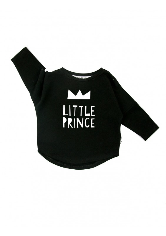 Bluza dziecięca "little prince" Czarna