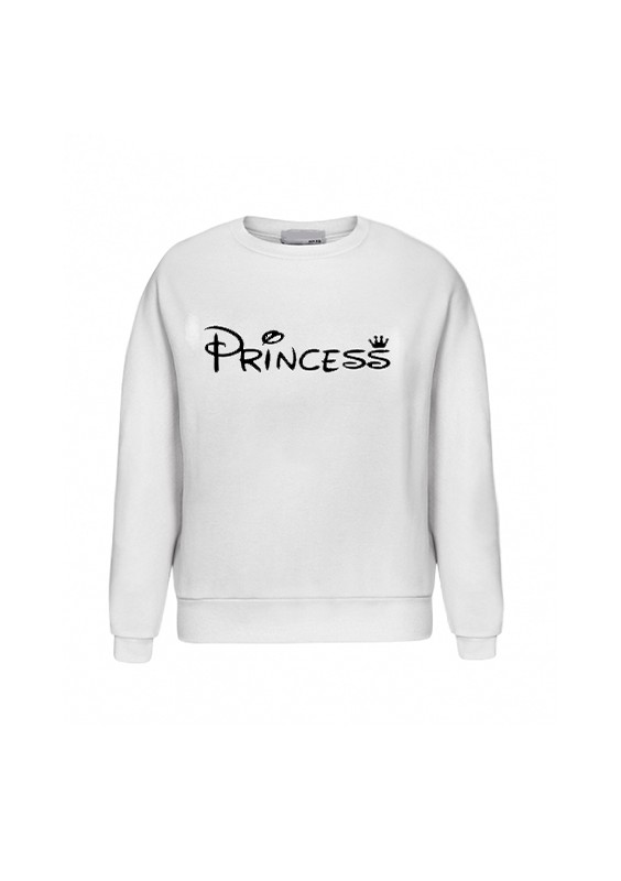 White sweatshirt "princess"