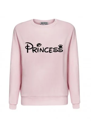 Powder pink sweatshirt "princess"