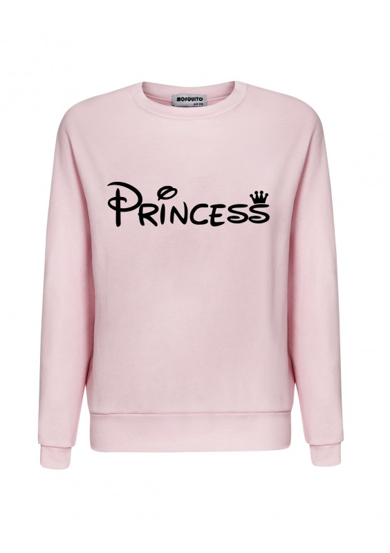 Bluza damska "princess" Pudrowy Róż