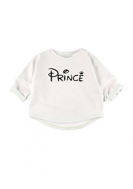 White kids sweatshirt "prince"