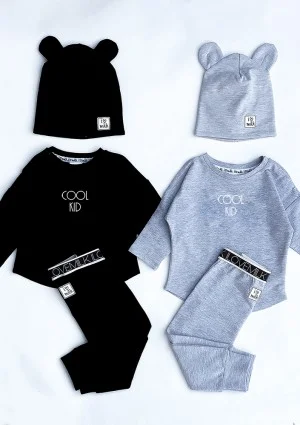 Bluza dziecięca "cool kid" Czarna