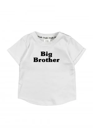 T-shirt dziecięcy "big brother" Biały