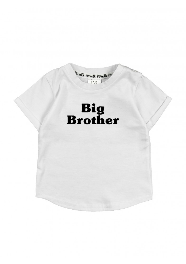 White Kids T-shirt  "big brother"